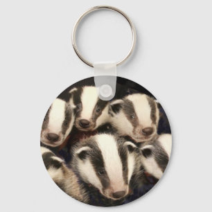 Porte-clés Cute cubes Badger