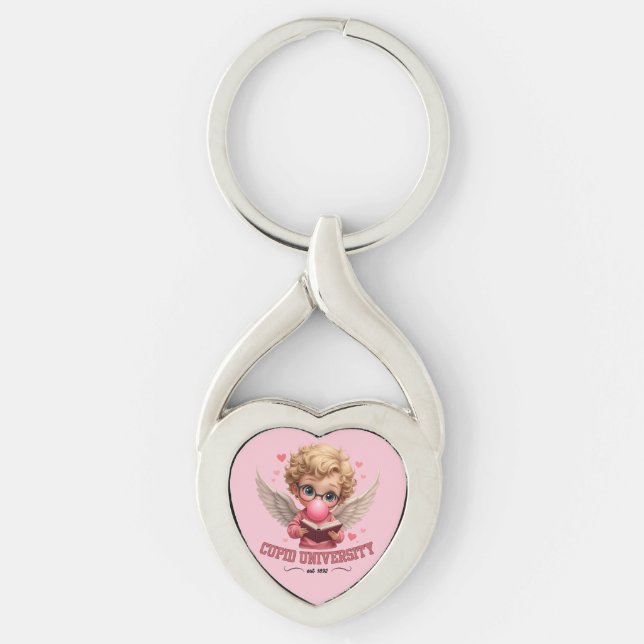 Porte-clés Cute Cupid Université Bubblegum Angel Esthétique (Devant)
