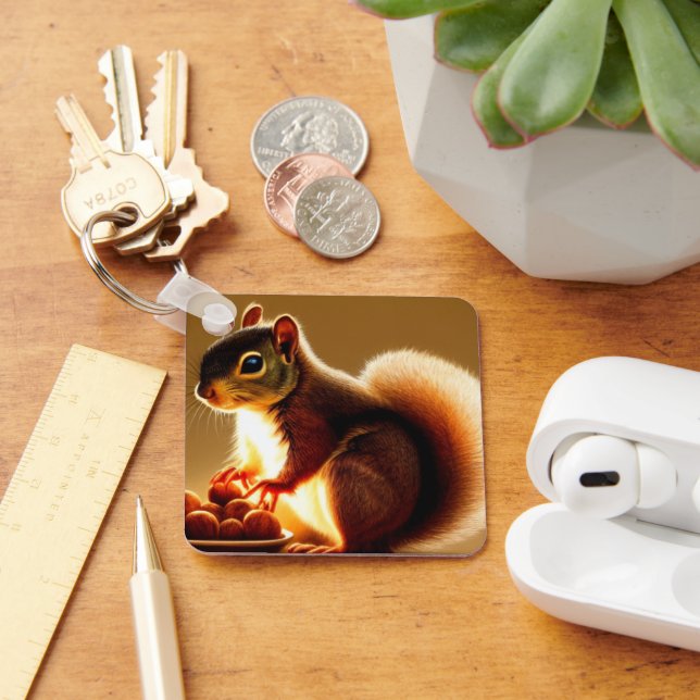 Porte-clés Cute écureuil (Bureau)