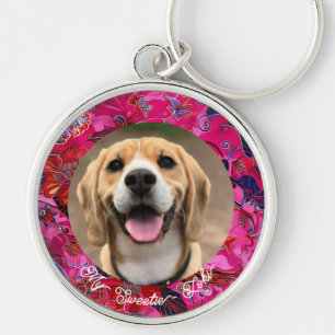 Porte-clés Cute Family Keepsaké Pet Photo Porte - clé