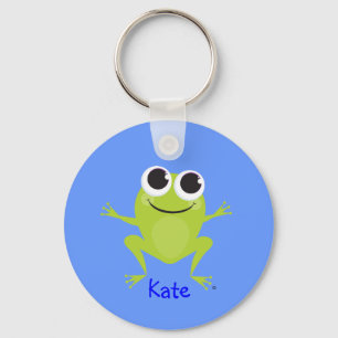 Porte-clés Cute Frog - Personnalisé