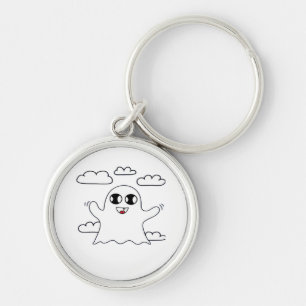 Porte-clés Cute Little Boo Style Créatif