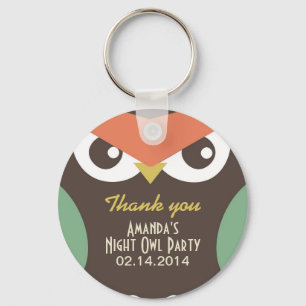 Porte-clés Cute Night Owl Anniversaire Porte - clé cadeau