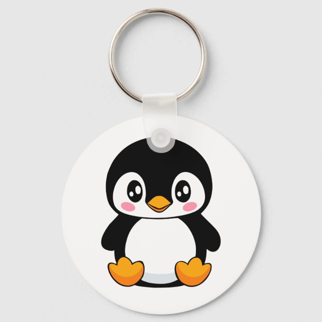 Porte-clés Cute Penguin (Recto)