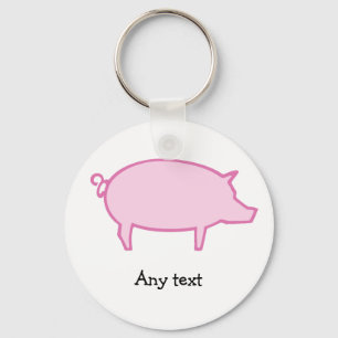 Porte-clés Cute Porte - clé de porc