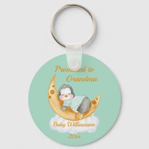 Porte-clés Cute promu à grand-mère bébé pingouin
