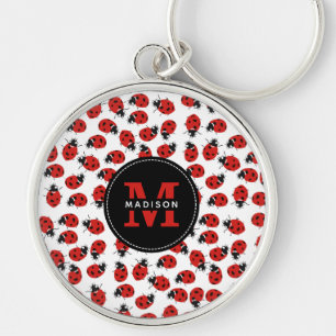 Porte-clés Cute Red Ladybug Pattern  