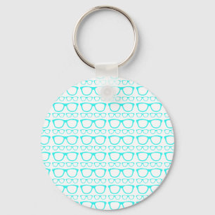 Porte-clés Cute Retro Eyeglass Hipster
