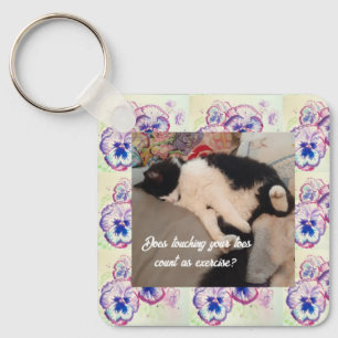 Porte-clés Cute Tuxedo Chat Anniversaire Fête Enfants Invitat
