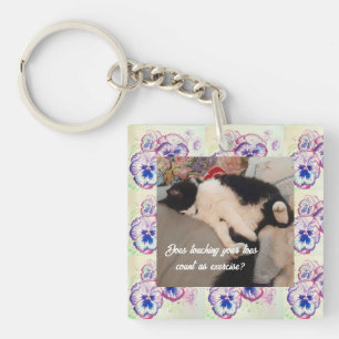 Porte-clés Cute Tuxedo Chat Anniversaire Fête Enfants Invitat