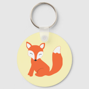 Porte-clés Cute Woodland Baby Fox