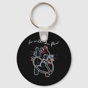 Porte-clés Cvicu Cardiac Infirmière Anatomie Cardiologie Coeu
