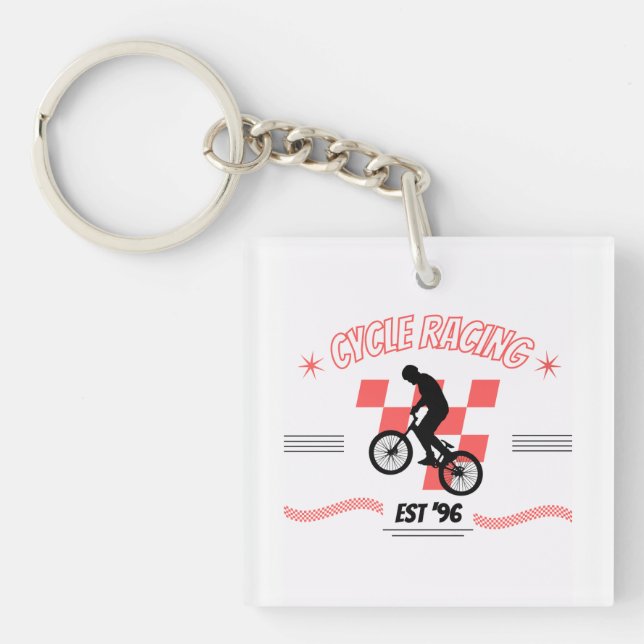 Porte-clés CYCLE RÉtro (Devant)