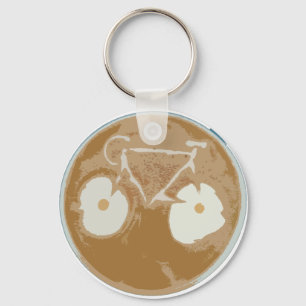 Porte-clés Cyclisme Art Latte