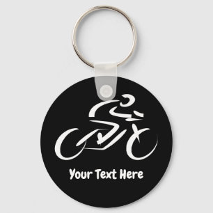 Porte-clés Cycliste Cycliste Porte - clé sur mesure