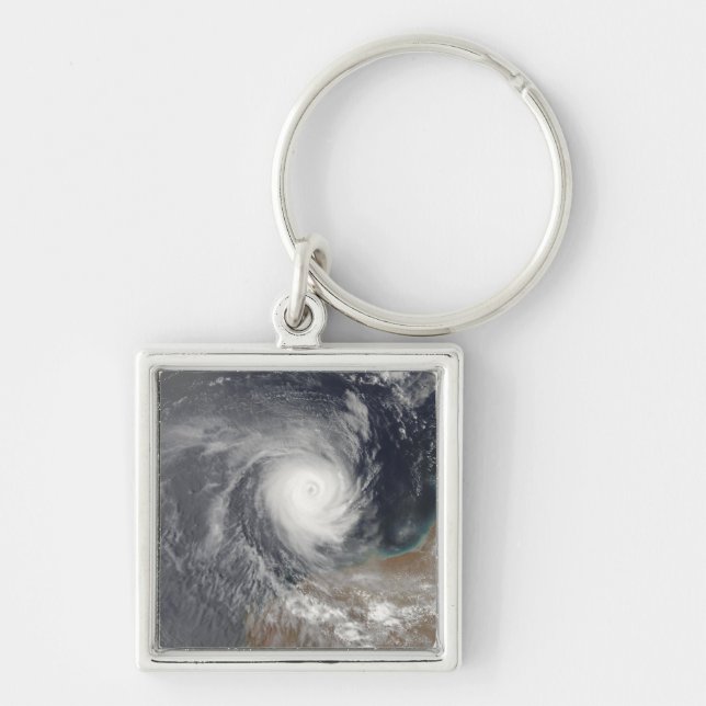 Porte-clés Cyclone tropical Billy au large de l'Australie (Devant)