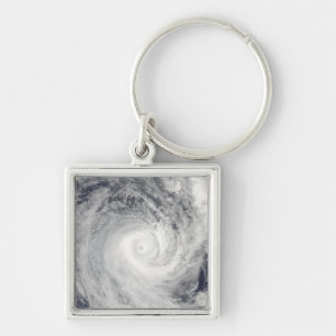 Porte-clés Cyclone tropical Oli au large de Tahiti