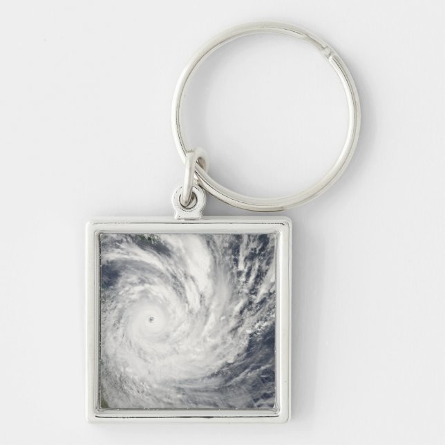 Porte-clés Cyclone tropical Yasi sur l'Australie (Devant)