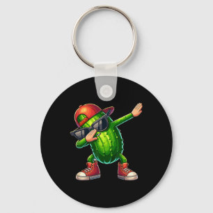 Porte-clés Dabbing Pickle Dancing Cucumber Lover Drôle Pickle