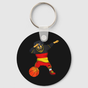 Porte-clés Dabbing Rottweiler Allemagne Maillot Allemand Sket