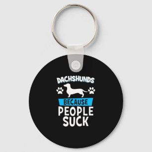 Porte-clés Dachshunds Avec Mes Amis