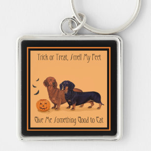 Porte-clés Dachshunds Halloween