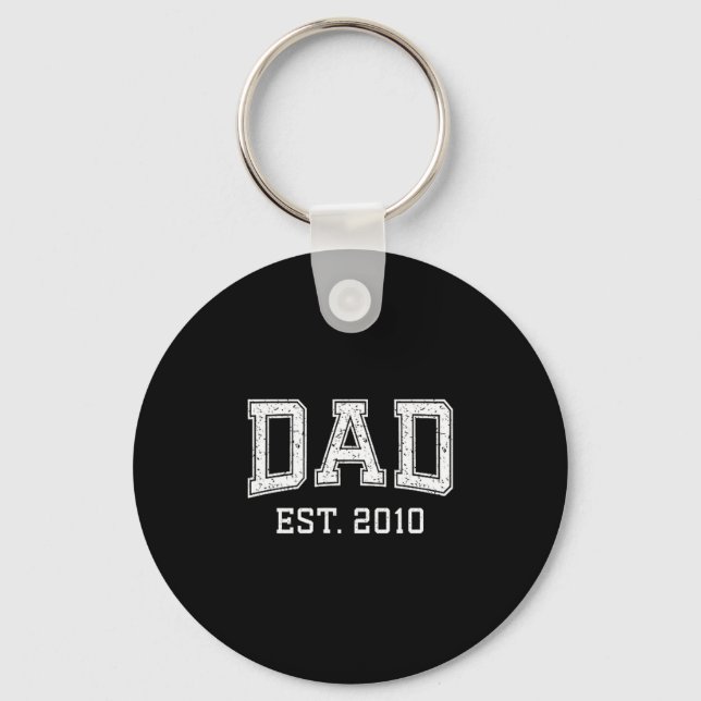 Porte-clés Dad Est 2010 Dad D Fathers Day Ized  (Recto)