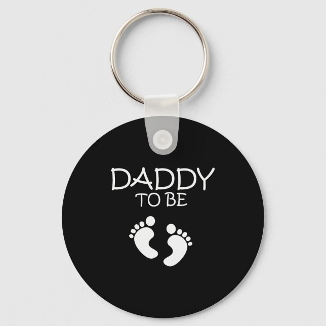 Porte-clés Daddy To Be New Dad Gift Tee  (Recto)