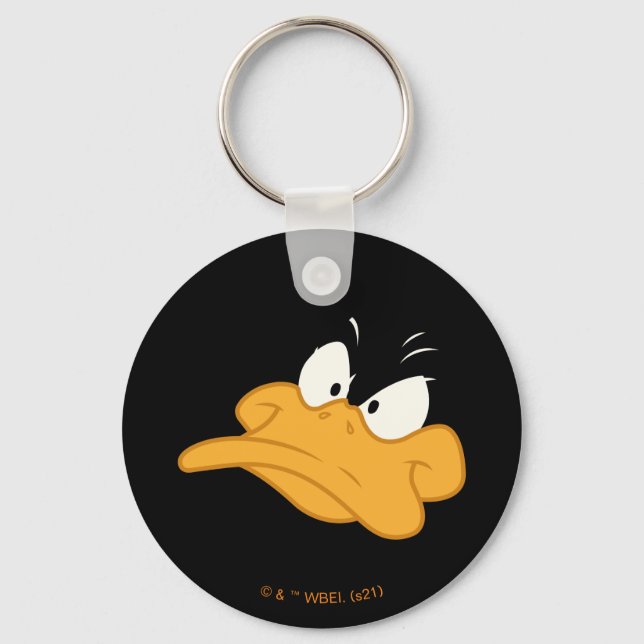 Porte-clés DAFFY DUCK™ Angry Face (Recto)