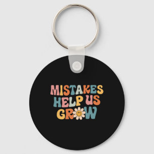 Porte-clés Daisy Croissance Positive Mindset Retro Enseignant