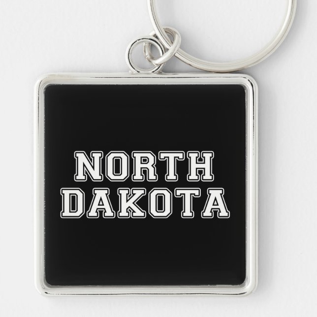 Porte-clés Dakota du Nord (Devant)