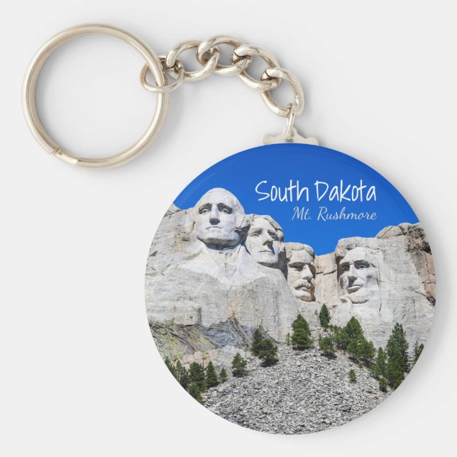 Porte-clés Dakota du Sud Mont Rushmore (Devant)