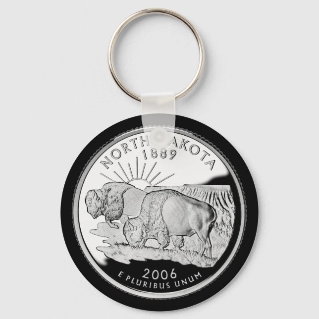 PORTE-CLÉS DAKOTA NORD (Recto)