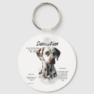 Porte-clés Dalmatien (foie) Conception de l'histoire