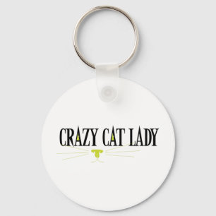 Porte-clés Dame du Crazy Cat