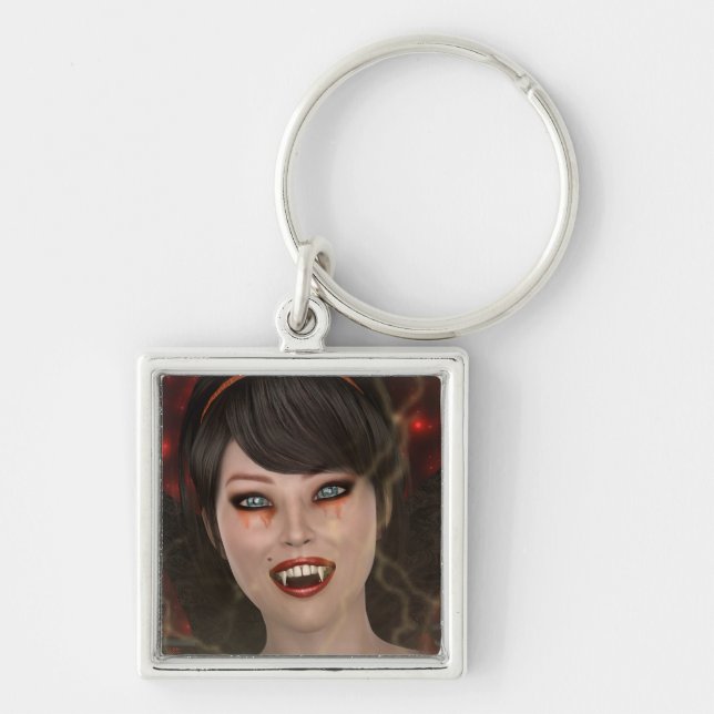 Porte-clés Dame Vampire (Devant)