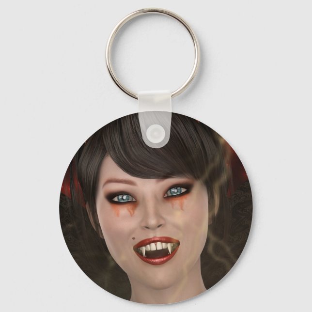 Porte-clés Dame Vampire (Recto)
