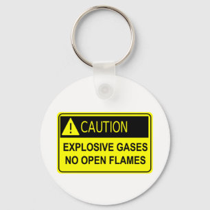 Porte-clés Danger !