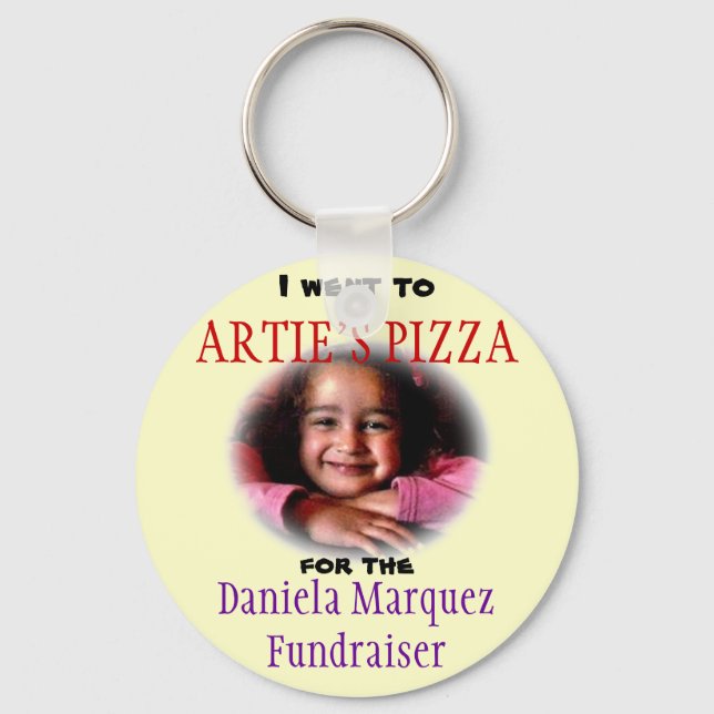 Porte-clés Daniela Fundraiser (Recto)