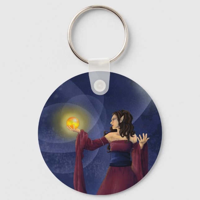 Porte-clés Dans la paume de sa main porte - clé (Recto)