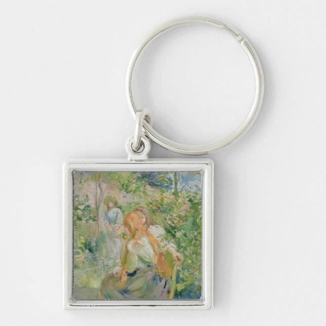 Porte-clés Dans le jardin au Roche-Plat, 1894 (Devant)