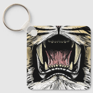 Porte-clés Dans le porte - clé de la bouche du lion