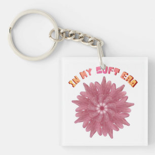Porte-clés Dans Mon Ère Douce   Art Floral Rose Esthétique Y2