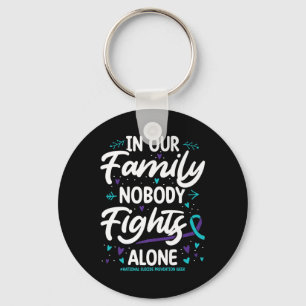 Porte-clés Dans Notre Famille Personne Prévention Nationale d