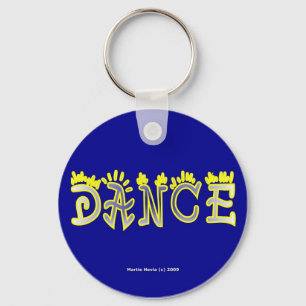Porte-clés Danse (4c) Porte - clé