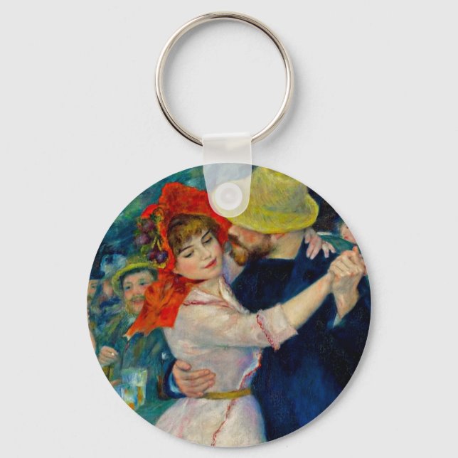 Porte-clés Danse à Bougival Pierre Renoir (Recto)