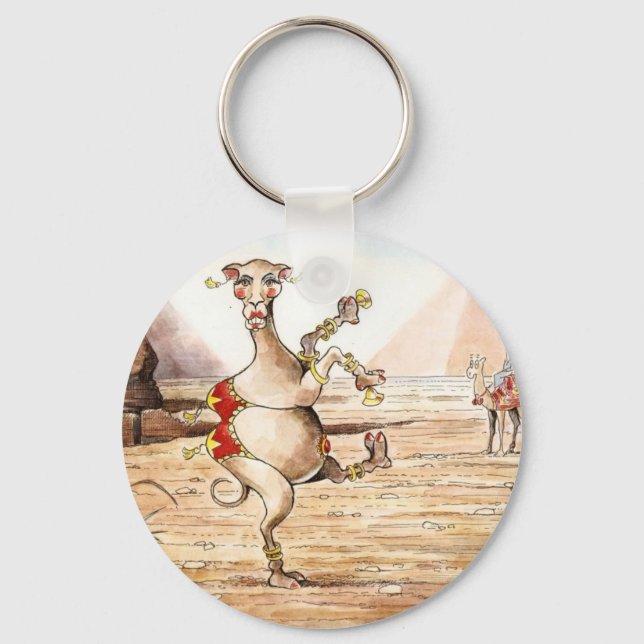 Porte-clés Danse au chameau (Recto)