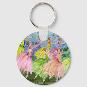 Porte-clés Danse de casse-noix des fleurs