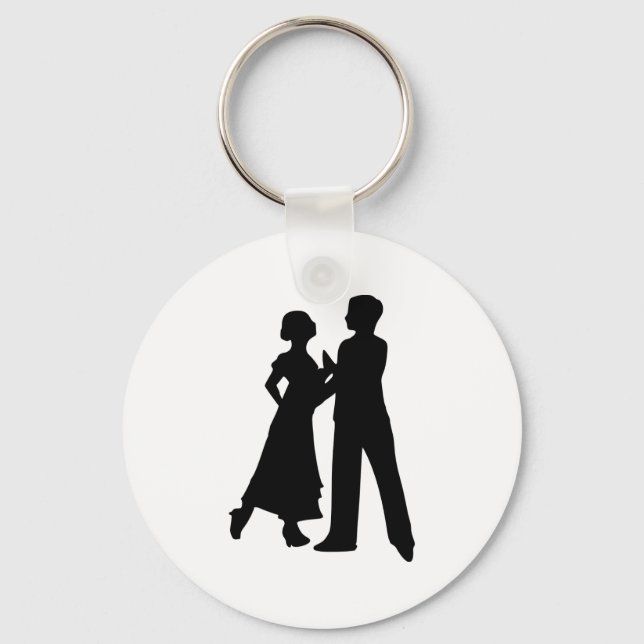 Porte-clés Danse de salle de bal (Recto)
