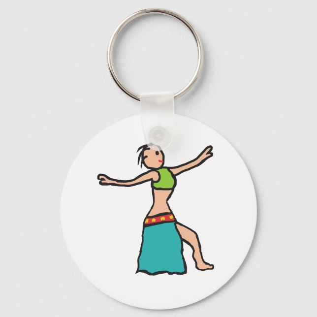 Porte-clés Danse du ventre (Recto)